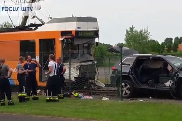 Le choc a été très violent. La voiture a été projetée sur 20 mètres