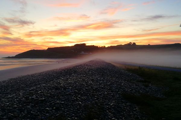 Lever de soleil à Plougasnou