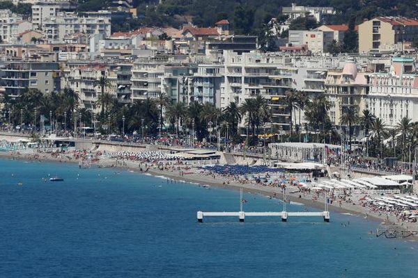 La Promenade des Anglais à Nice.