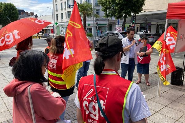 Partout en Auvergne, les personnels hospitaliers étaient appelés à manifester ce mardi 7 juin.