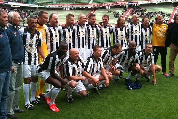 SM Caen : l'équipe de 1992 pour le centenaire du Stade Malherbe, 13 octobre 2013