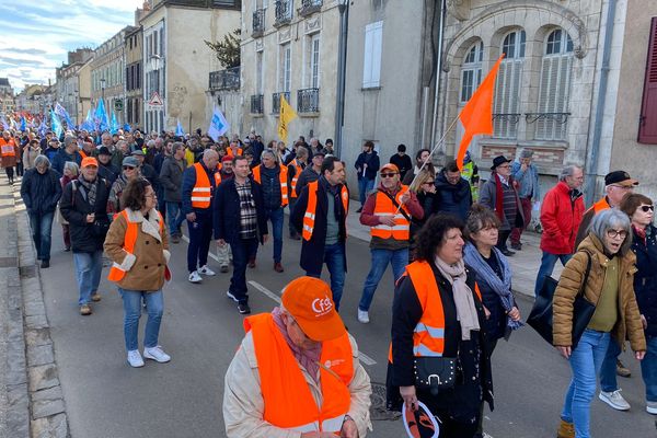 Réforme des retraites : la manifestation du 15 mars à Auxerre