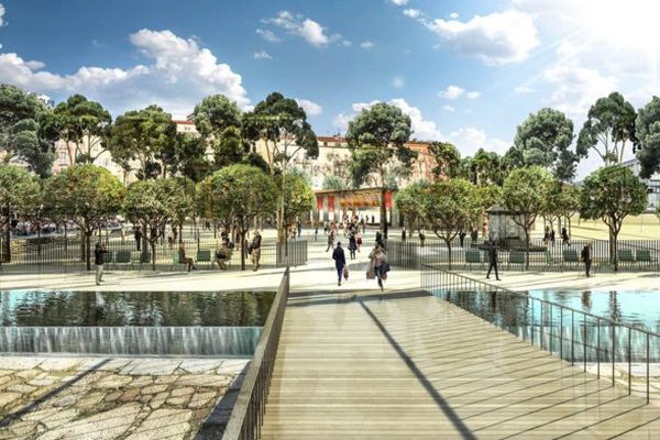 Projet de la place Campinchi à Ajaccio