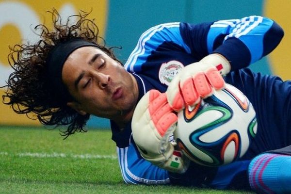 17/06/14 - Le gardien mexicain Guillermo Ochoa, ancien portier de l'AC Ajaccio