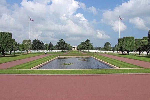 Le cimetière américain de Colleville-sur-mer, archives