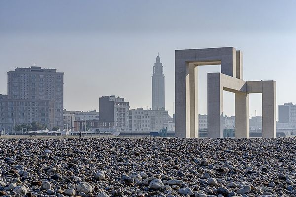 Ciel voilé sur la Normandie