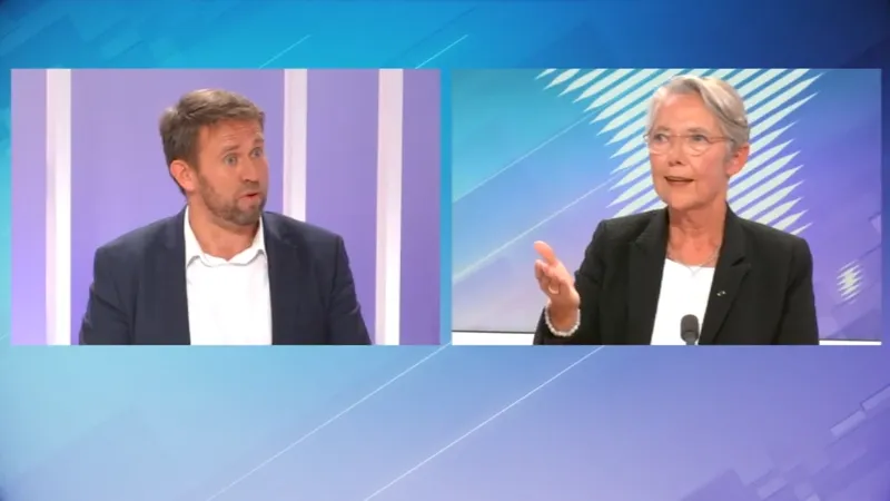 Nicolas Calbrix (rassemblement national) et Elisabeth Borne (majorité présidentielle) tous les deux candidats au second tour des élections législatives dans la 6e circonscription du Calvados ont confronté leurs idées lors d'un débat d'entre deux tours sur France 3 Normandie.