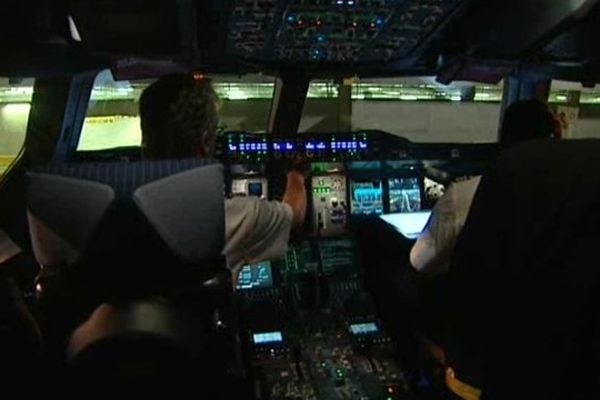 Dans le cockpit d'un A380