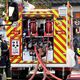 Une quarantaine de pompiers sont intervenus sur le feu d'un immeuble