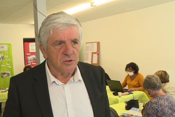 Bernard Uthurry, candidat socialiste à Oloron Sainte-Marie dans les Pyrénées-Atlantiques.