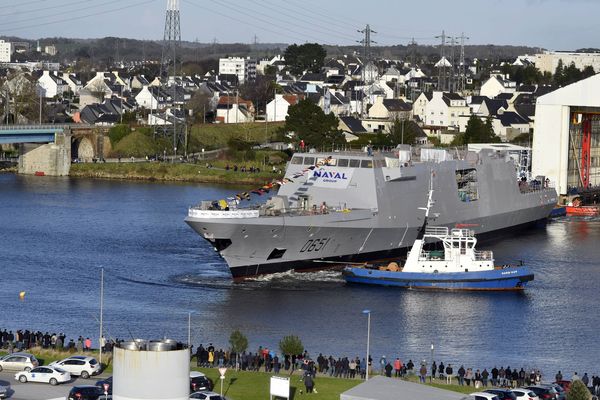 A Lorient Naval Group Livre Une 5e Fregate Multi Missions A La Marine Nationale