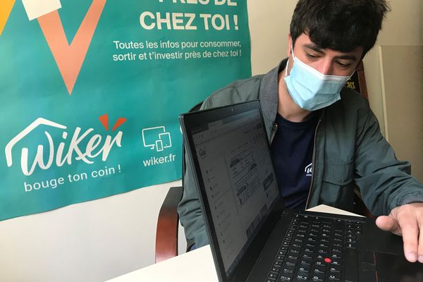 Dylan Deshayes, créateur de la plateforme participative Wiker