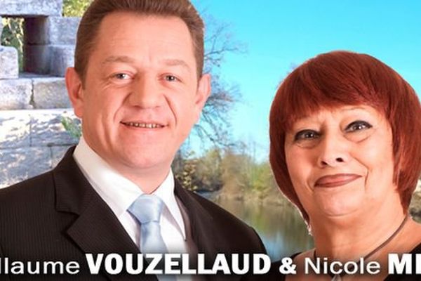 Guillaume Vouzellaud et Nicole Mina candidats FN à Lunel 