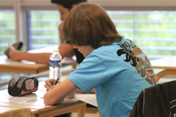 L'examen du brevet à la fin de la classe de troisième