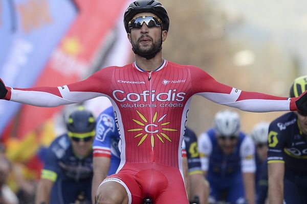 Nacer Bouhanni, en mars 2017. (Illustration)