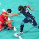 Le capitaine des Bleus et joueur de l'Unadev Bordeaux, Frédéric Villeroux, lors des Jeux paralympiques 2024.