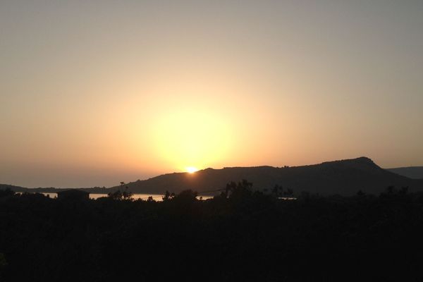 Vue de Pianottoli-Caldarello, Corse-du-Sud