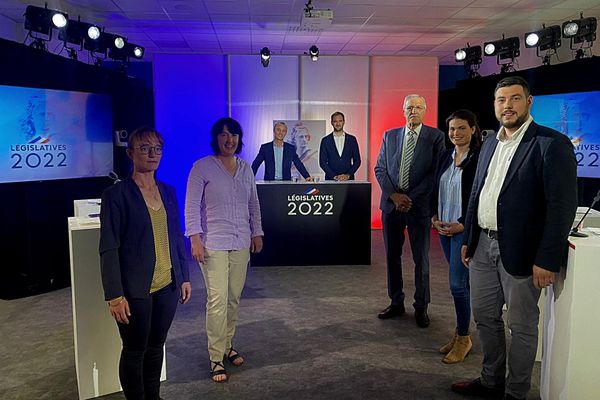 Débat Législatives 2022 en Mayenne, le 1er juin 2022