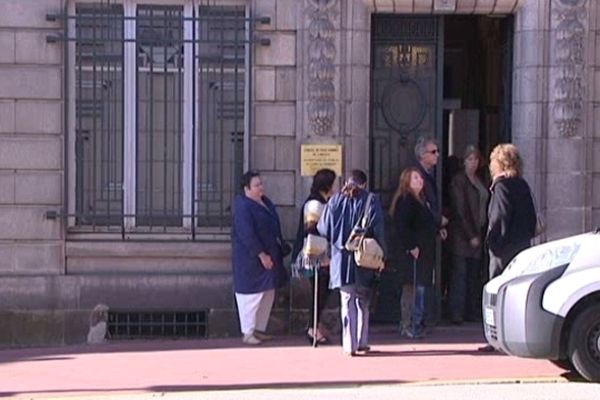 Les EVS lors d'une audience de départage organisée au conseil des prud'hommes de Limoges en octobre dernier
