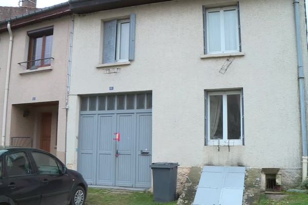 Maison de la famille dont la mère est accusée d'un double infanticide, à Drouville (Meurthe-et-Moselle).