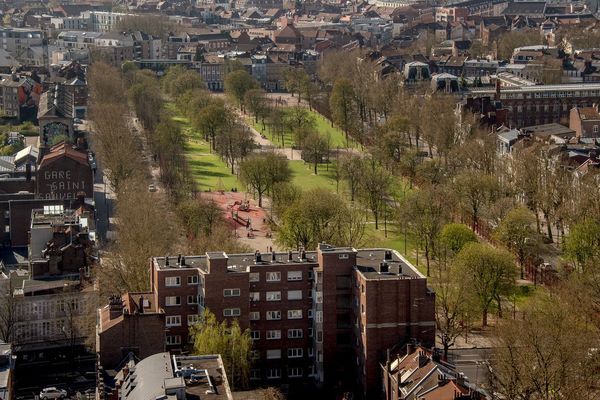 Le parc Lebas à Lille