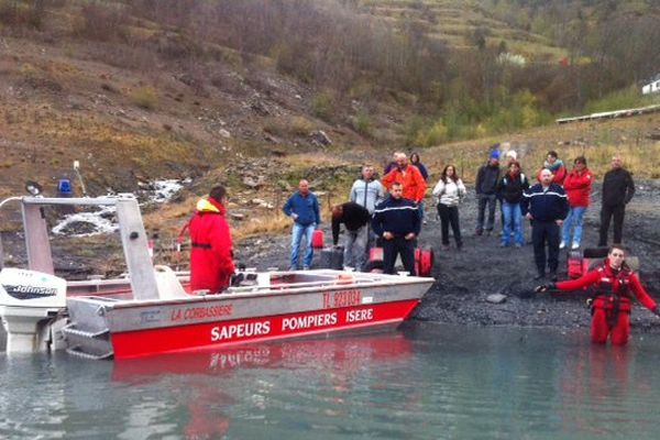 Embarquement immédiat avec les sapeurs pompiers de l'Isère