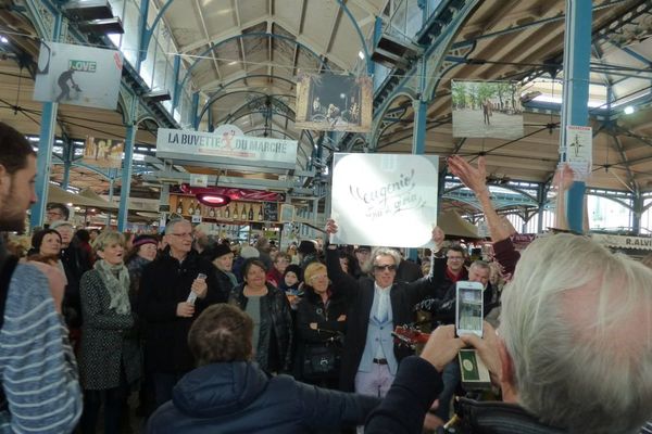 L'ouverture de la 11ème édition du festival Italiart s'est déroulé dans les Halles de Dijon