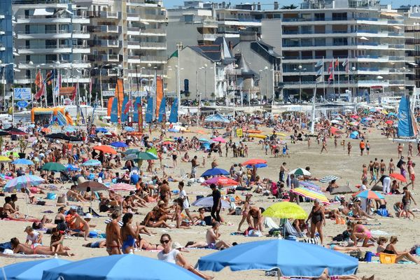 Chaque année, les plages de La Baule sont prises d'assaut à l'arrivée des beaux jours. 