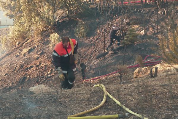 Un incendie s'est déclenché ce 10 septembre à Narbonne.