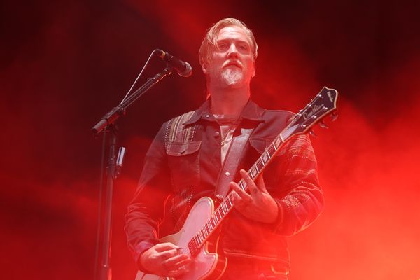 Josh Homme du groupe Queens Of The Stone Age - Madrid 2023