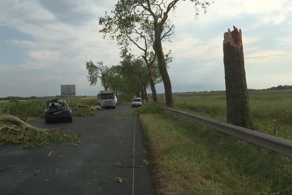 Orages des 4 et 5 juin 2022  - Aux environs de Beaugency (Loiret)