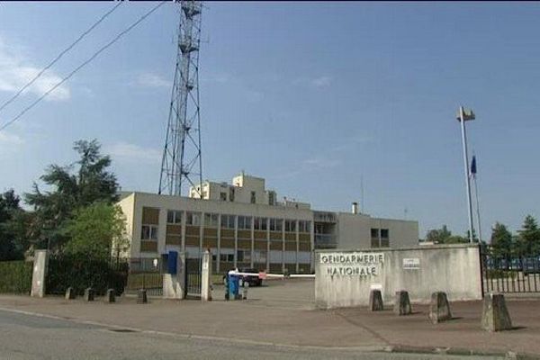 La gendarmerie située rue Victor Thuillat à Limoges endeuillée par le suicide d'un militaire du peloton de surveillance et d'intervention de la gendarmerie (PSIG).