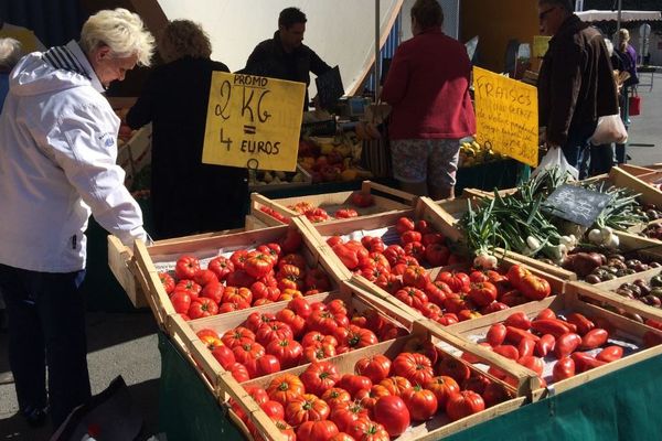 Les tomates jouent les prolongations sur les étals des marchés.