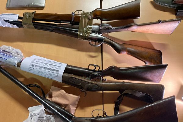Des dizaines d'armes ont été déposées dans les gendarmeries de Haute-Saône pour cette opération abandon d'armes