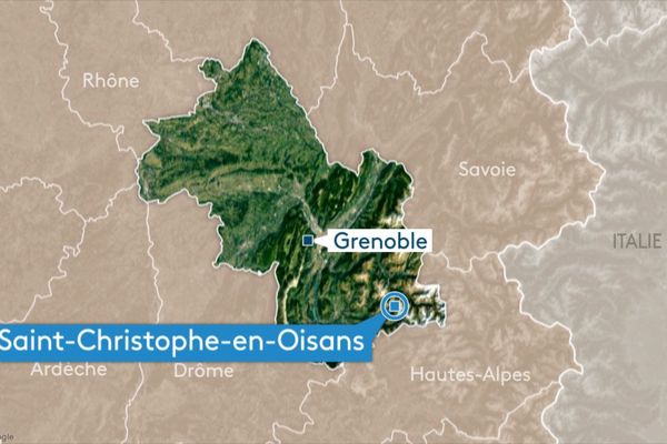 L'accident s'est produit sur la commune de Saint-Christophe-en-Oisans (Isère).