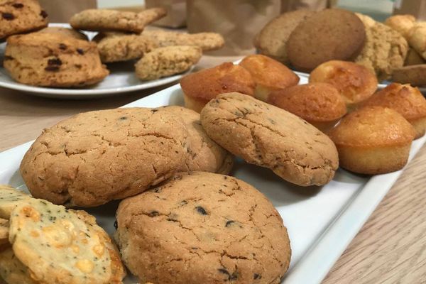 Jonathan Lehaire a ouvert sa biscuiterie artisanale à Dole, dans le Jura, en juillet 2018.