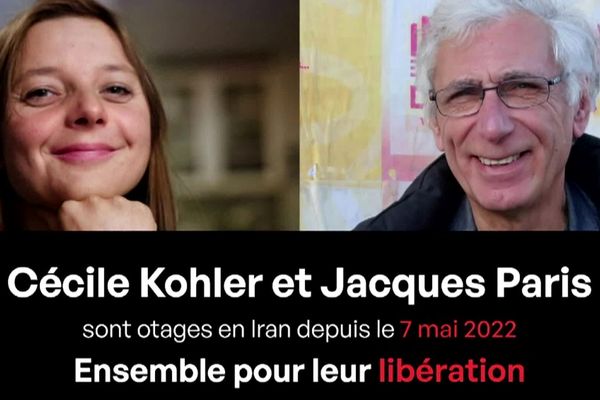 Les deux otages sont retenus captifs dans une prison à Téhéran, en Iran, depuis le 7 mai 2022.