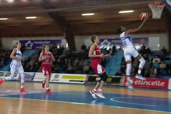 Durant toute la rencontre, Géraldine Robert a poussé le BLMA vers la victoire.