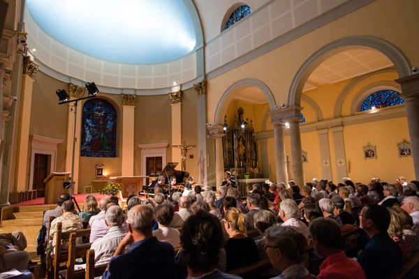 Concert donné dans le cadre du festival musique et nature en Bauges, en 2016