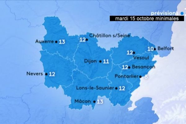 Meteo France Les Previsions Pour Mardi 15 Octobre Et Les Jours Suivants