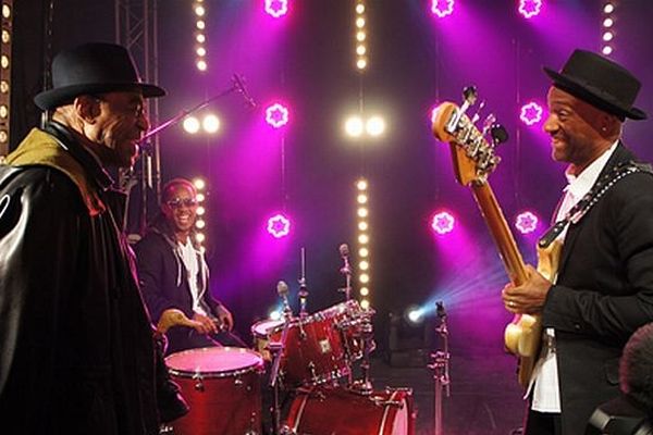 Archie Shepp et Marcus Miller réunis sur le plateau de France 3, lors du Festival Jazz sous les pommiers 2012