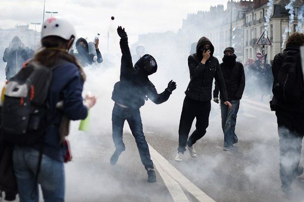 Manifestation du 19 mai à Nantes.