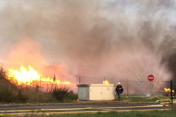 70 sapeurs pompiers étaient sur place pour venir à bout du sinistre