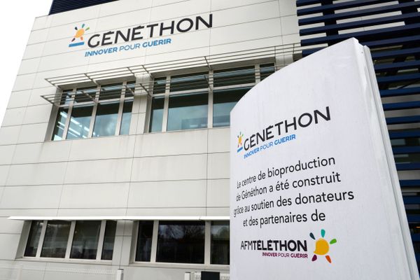 Le Généton à Evry en Essonne, financé en partie par le Téléthon.