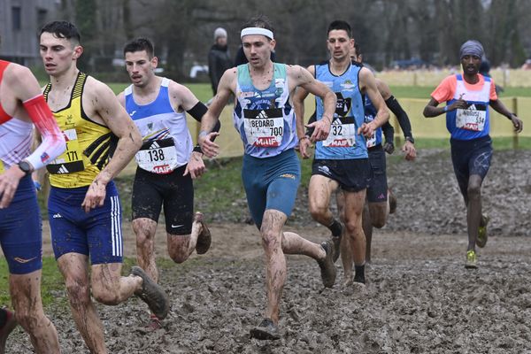 Simon Bédard est aussi devenu champion de Bretagne de cross-country cet hiver