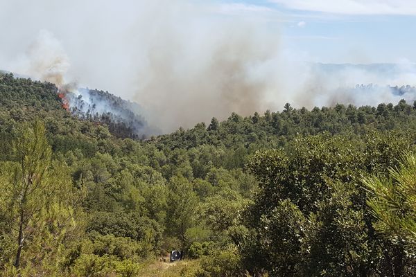 Reprise de feu à la Bastidonne