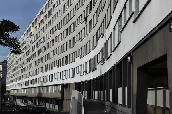 La muraille de Chine, rue Henry Andraud à Clermont-Ferrand