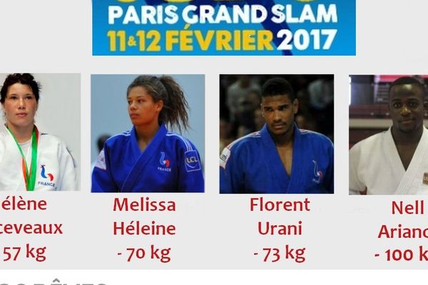 Hélène Receveaux remporte la médaille d'argent en -57kg. Les trois autres sont en lice ce dimanche