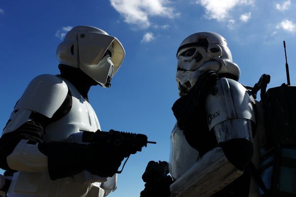 Un storm trooper lors d'une précédente convention. 