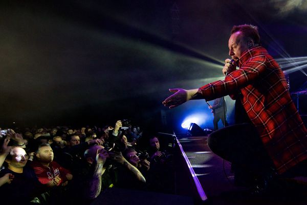 Simple Minds en concert à Douai, en février 2015